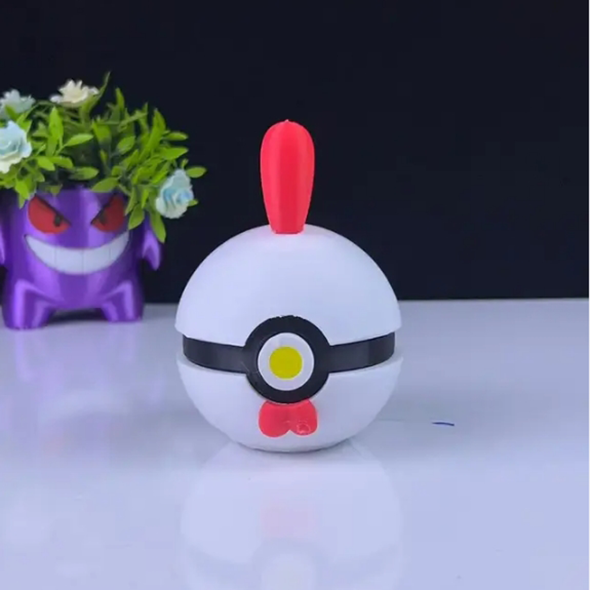 Chikipi Pokeball V2  - Palworld Figurine Desk Pet