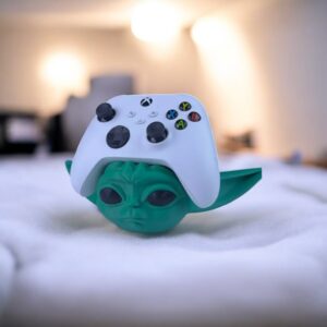 Baby Yoda Controller Holder 3D Printed Model - Mandalorean Game Collectible Figurine fan art desk pet