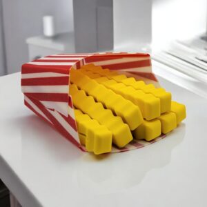 French Fry Snack Sealers 3D Printed Model - Household Game Collectible Figurine fan art desk pet