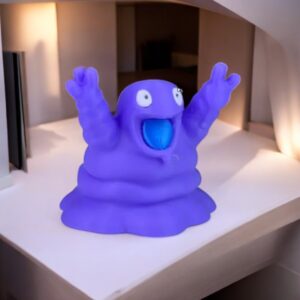 Grimer 3D Printed Model - Pokemon Game Collectible Figurine fan art desk pet