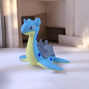Lapras 3D Printed Model - Pokemon Game Collectible Figurine fan art desk pet