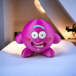 Sanches Kirby 3D Printed Model - Kirby Game Collectible Figurine fan art desk pet