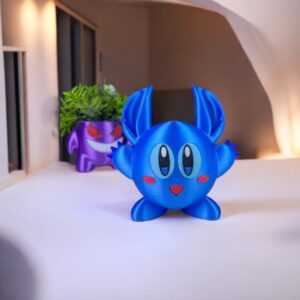 Stitch Kirby 3D Printed Model - Kirby Game Collectible Figurine fan art desk pet