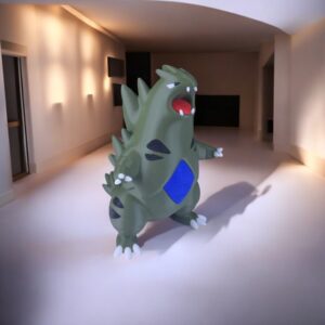 Tyranitar 3D Printed Model - Pokemon Game Collectible Figurine fan art desk pet