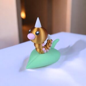 Weedle 3D Printed Model - Pokemon Game Collectible Figurine fan art desk pet