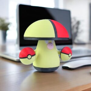 Amoonguss 3D Printed Model - Pokemon Game Collectible Figurine fan art desk pet