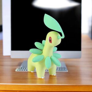 Bayleef 3D Printed Model - Pokemon Game Collectible Figurine fan art desk pet