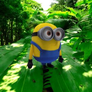 Bob Minion 3D Printed Model - Minions Game Collectible Figurine fan art desk pet