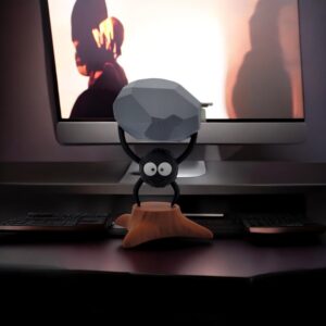 Susuwatari 3D Printed Model - Anime Game Collectible Figurine fan art desk pet